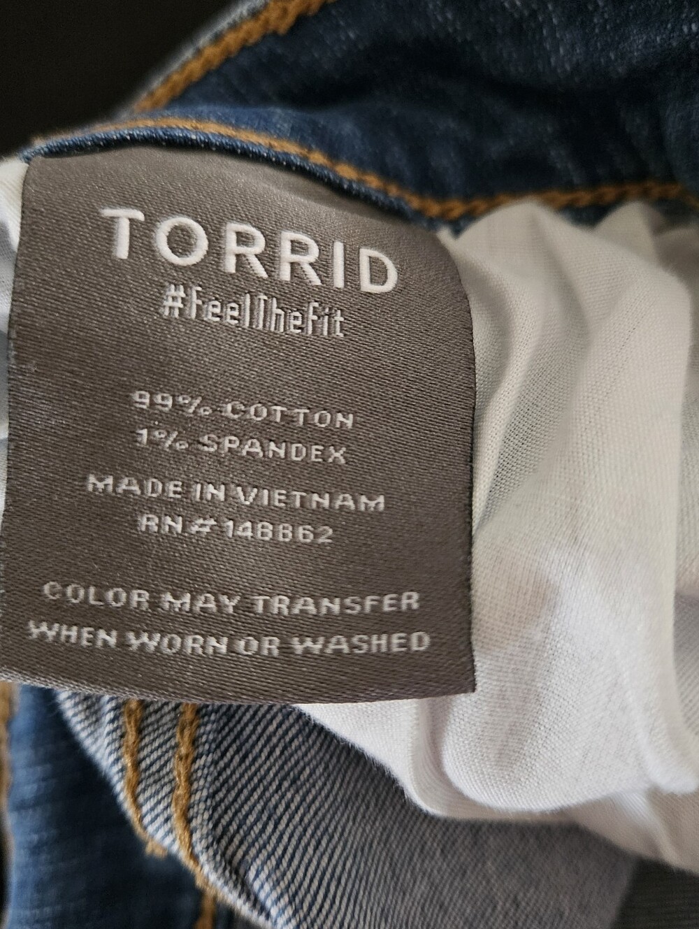 Torrid Perfect Boyfriend Ankle Jeans Size 16R Medium Wash Cuffed - Picture 5 of 5